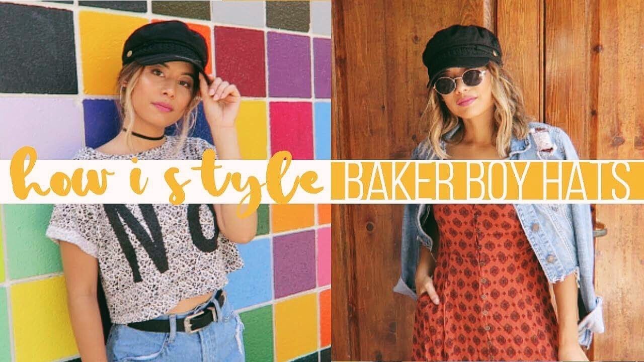 HOW I STYLE | Baker Boy Hat (Newsboy Cap)