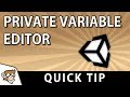 Serialize Field Attribute in Unity