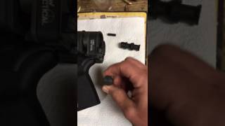 How to convert a 9mm AR for use with a law tactical folder stock