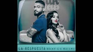 la respuesta/Becky G y maluma