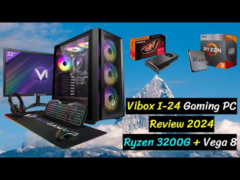 Vibox I-24 Gaming PC Review 2024 |AMD Ryzen 3200G | Radeon Vega 8 Graphics - The Tech Buddy!!
