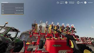 FS 19 semis tournesol avec mod GPS et PROSEED (jalonnage)