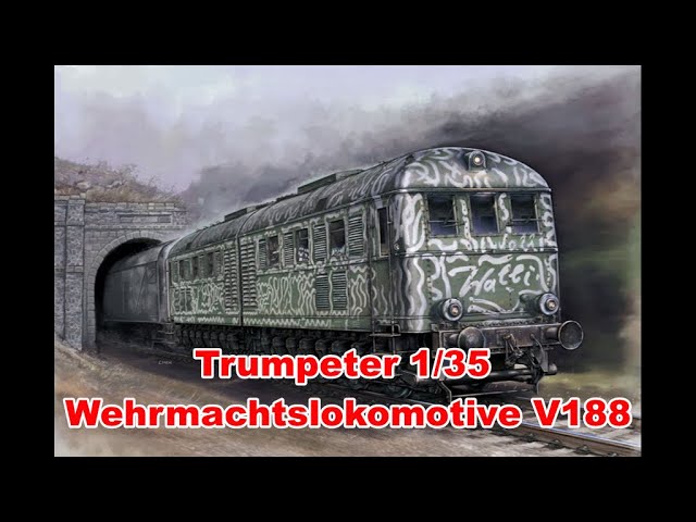 Wehrmachtslokomotive V188 Trumpeter 00225