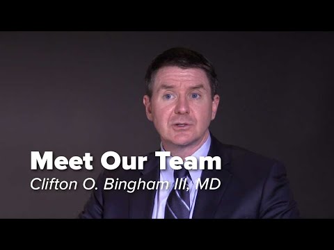 Meet Dr. Bingham, Director of the Arthritis Center