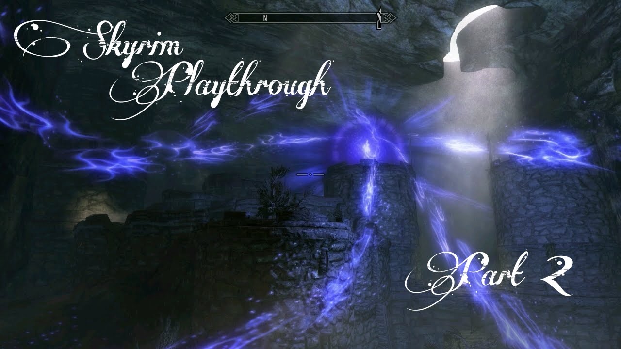 Skyrim Playthrough #2 | Completing My First Quest! - YouTube