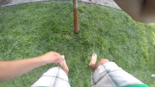 Beer Olympics Jersey Shore 2015 - Dizzy Bat Game POV
