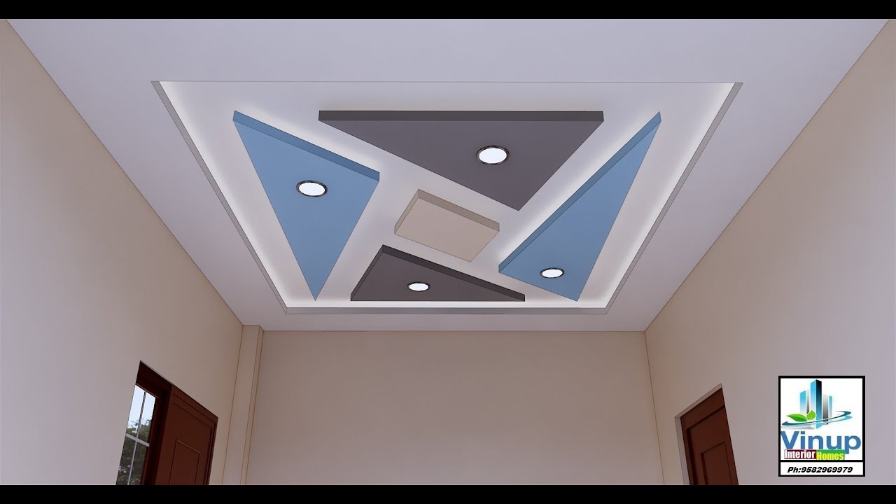 East facing 2 bhk false ceiling design gypsum ceiling design work in