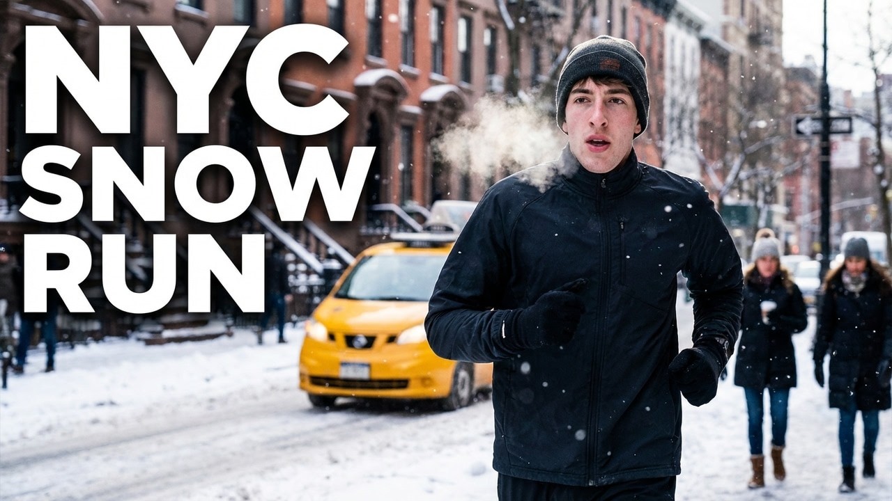 I Ran In Snow And This Happened...