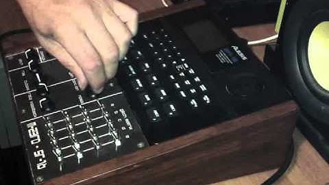 X1L3 - circuit bent - ALESIS SR16 drum machine