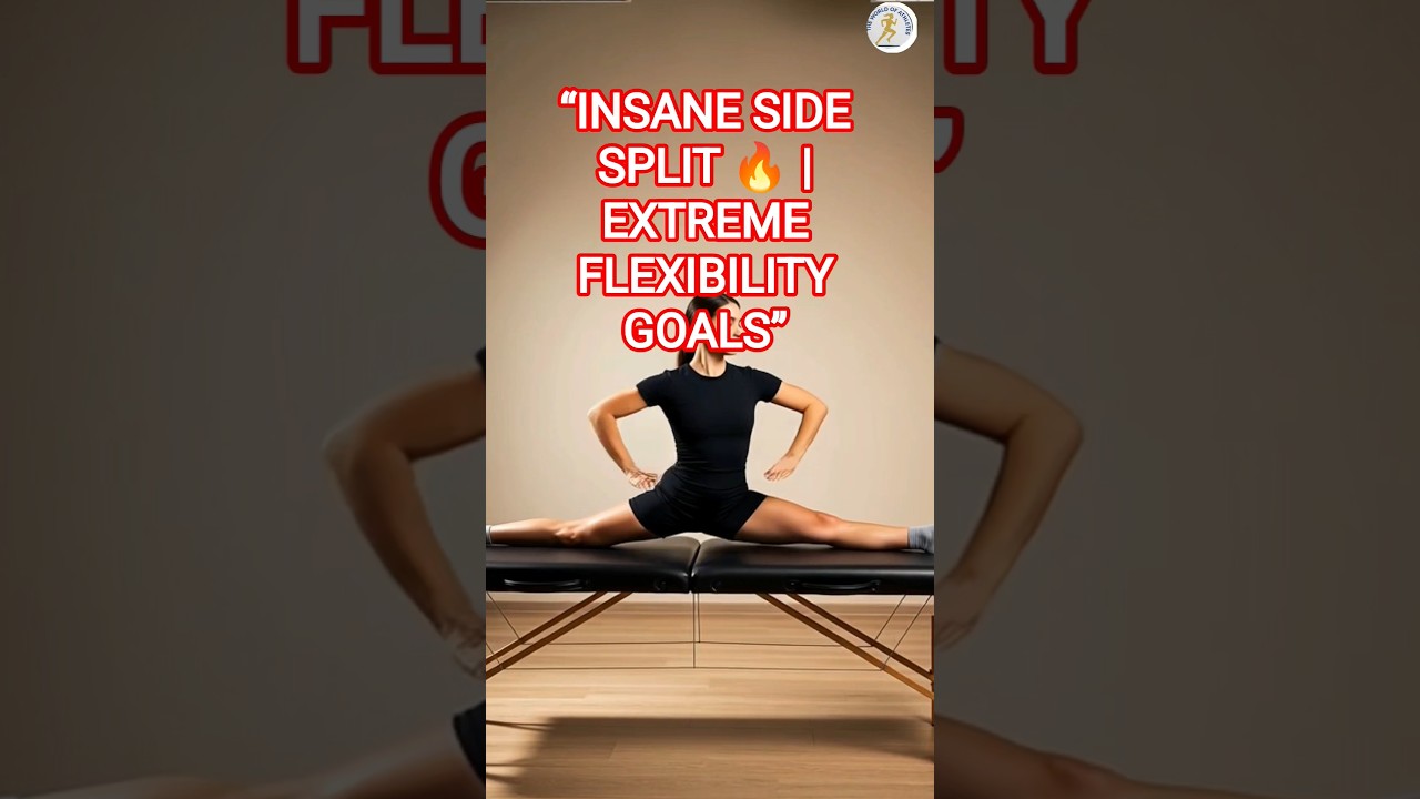 “Unbelievable Side Split on Table | Extreme Flexibility Challenge 🔥💪 