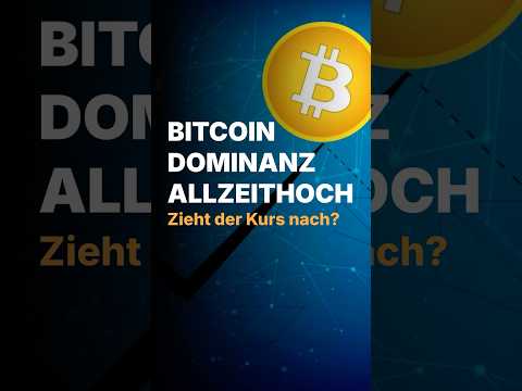 Bitcoin dominiert den Markt mit 59%! 🚀 Was bedeutet das?
