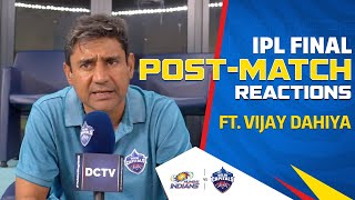 Post-Match Interview | Vijay Dahiya | #IPLFinal