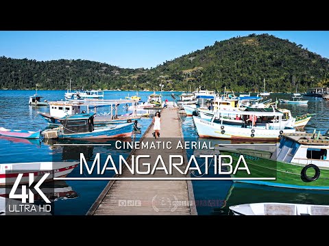 【4K】🇧🇷 Mangaratiba Beach from Above 🔥 RJ, BRAZIL 2022 🔥 Cinematic Wolf Aerial™ Drone Film