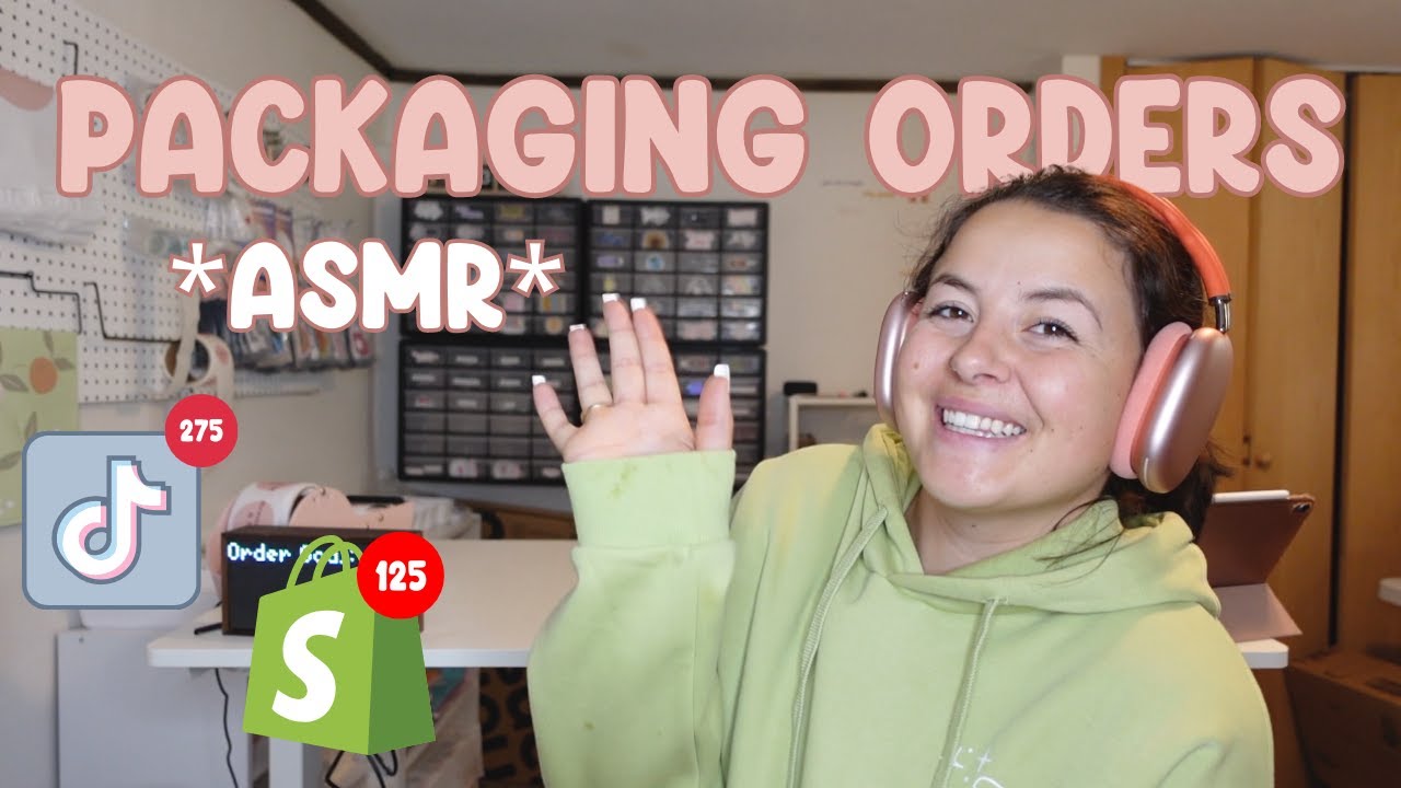 ASMR Packaging Orders | Small Business Owner | Entrepreneur