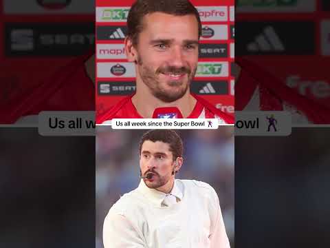 Griezmann couldn’t help himself🕺🕺🕺 (via atleticodemadrid/TT)