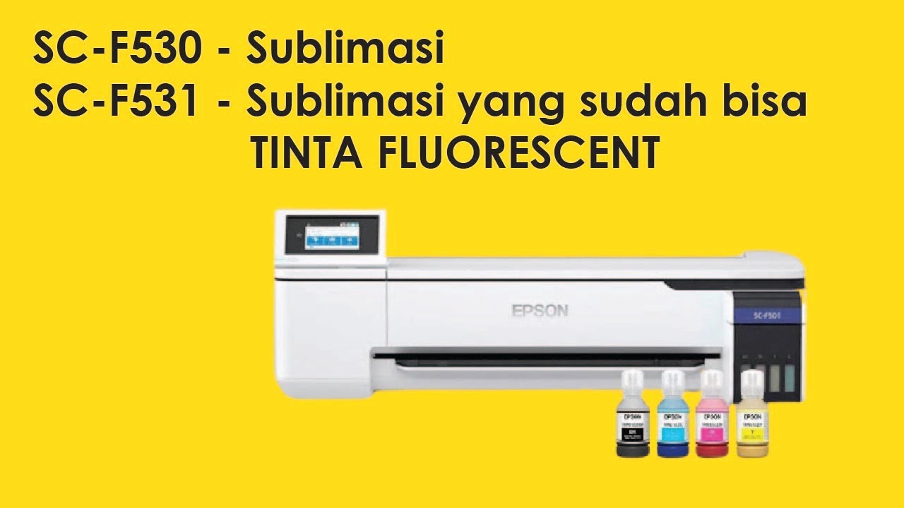 Printer Sublimasi Paling Murah tipe Epson scf530 !!! YouTube