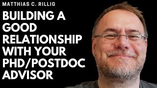 How to build a good working relationship with your advisor. #phd #postdoc #mentor #phdlife