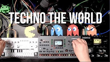 Behringer TD-3 + Elektron Octatrack + Analog Heat MK2 // Jam 1 #technotheworld