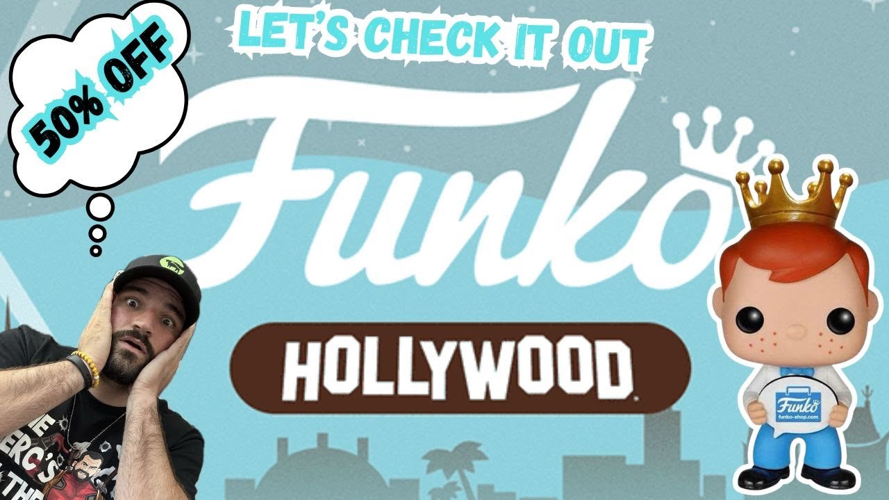 Я посетил магазин Funko Hollywood... и почти получил скидку 50%!!