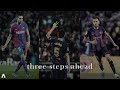 Sergio busquets  he is always three steps ahead 