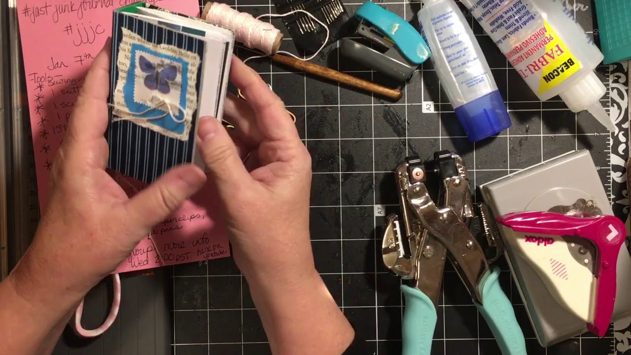 Just Junk Journal Challenge - invitation to join and details.  