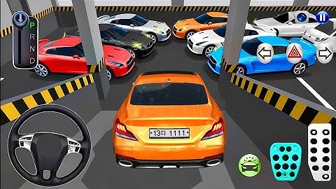 New orange Mercedes g63 for parking 3d driving class android gameplay video #gameplay #cargame 