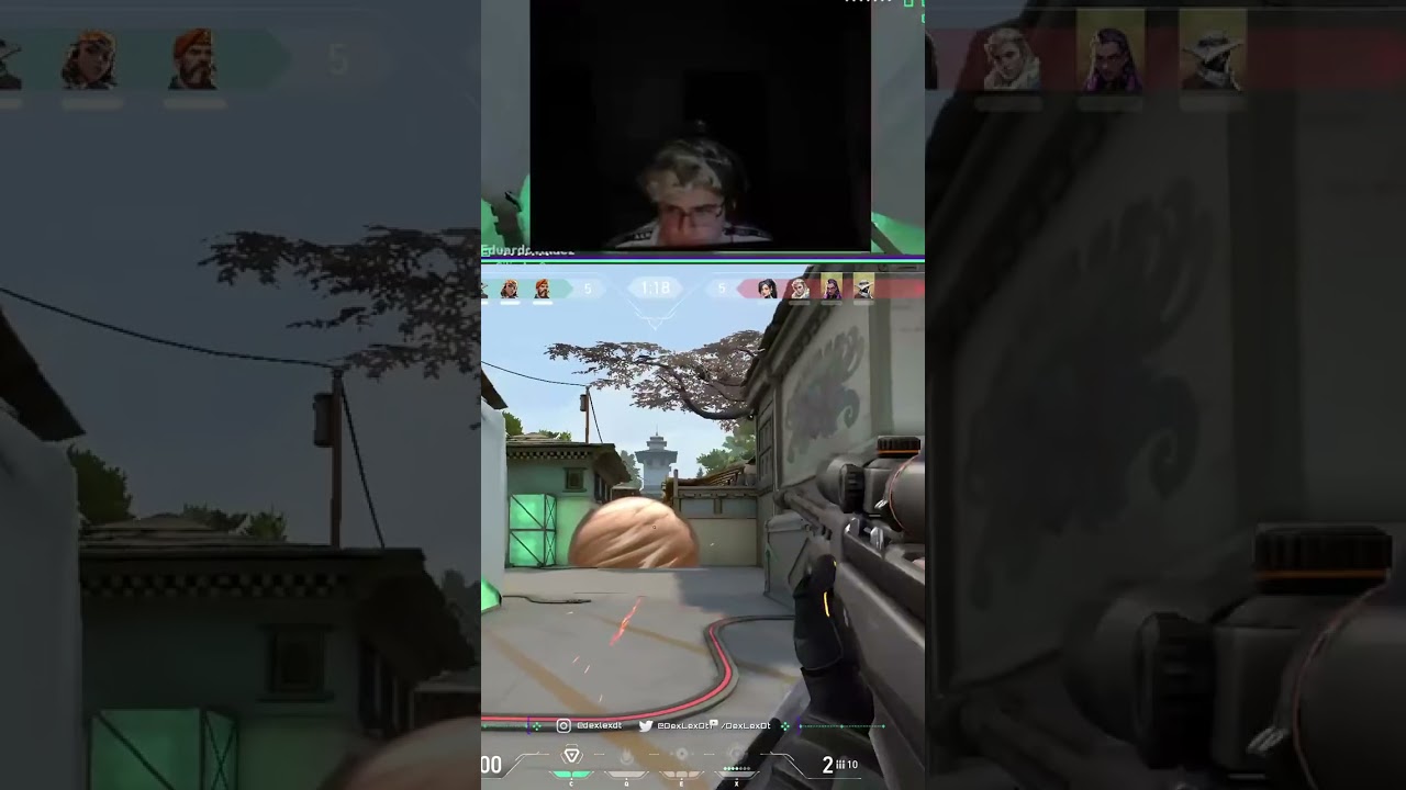 atreves del humo xD  || VALORANT 