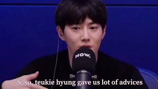 Suho about Leeteuk’s role in exo debut