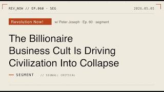 The Business Cult Is Driving Civilization Into Collapse [Segment from Revolution Now! Ep 60]