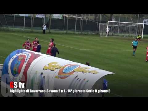 Gs Tv - highlights di Gavorrano-Savona 2 a 1