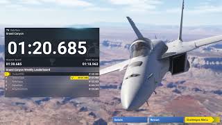 ✈️ Flight Simulator 2024 (FS2024) - 🏁Challenge League - Rally Race: Grand Canyon - F/A-18E Hornet