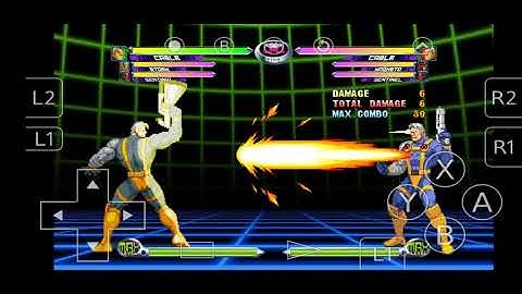 MARVEL VS CAPCOM 2 - Cable One Shot into AHVB