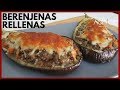 CÓMO HACER BERENJENAS RELLENAS DE CARNE | El sabor es increíble y muy fáciles de hacer