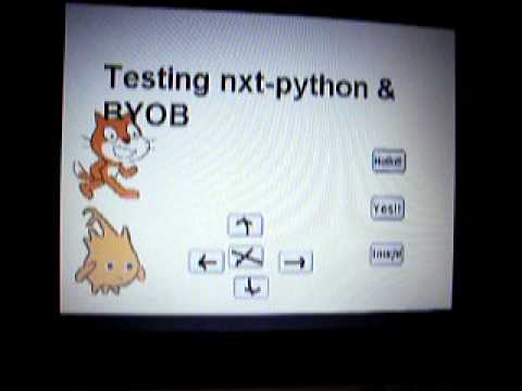 BYOB and Python and LEGO NXT--part 3