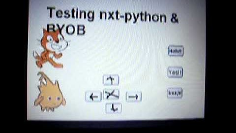 BYOB and Python and LEGO NXT--part 3