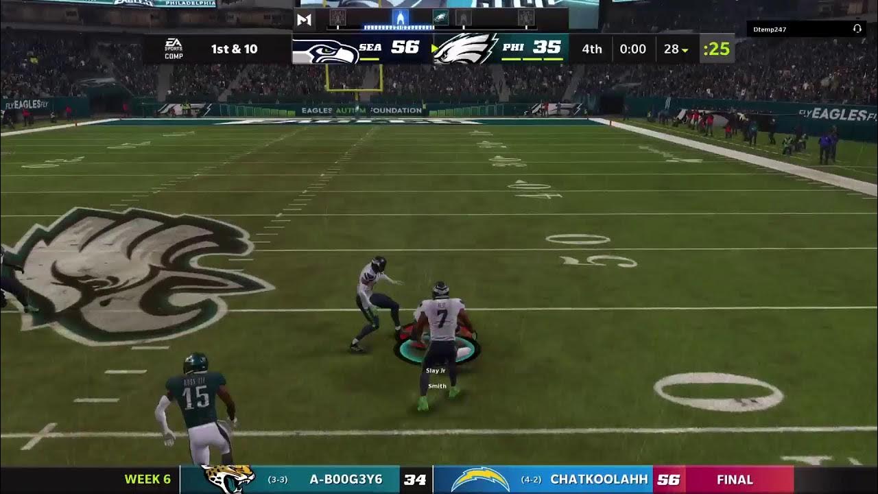 Seattle Vs Eagles YouTube
