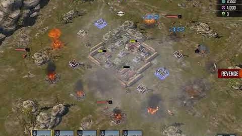 War Commander Rogue Assault - Cheater destroying my base with five level 1 pk