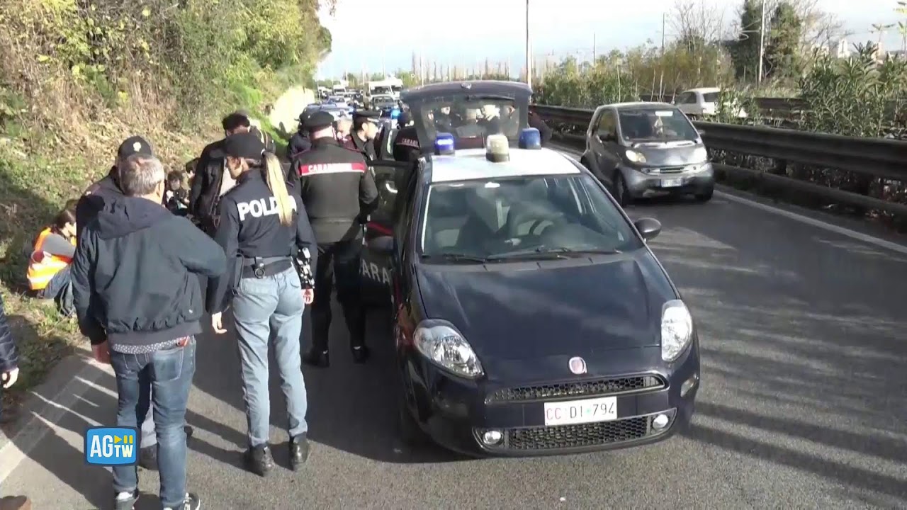 Roma, nuova azione di Ultima Generazione