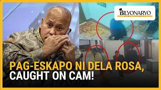 Pag-eskapo ni Sen. Bato kasama si Sen. Padilla sa Senado, huli sa serye ng mga CCTV footage | Agenda