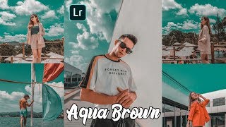 lightroom mobile presets free dng | Aqua & Brown lightroom preset