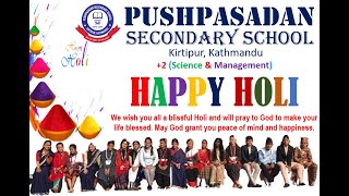 Happy Holi Celebration 2078 at Pushpasadan Secondary School, Kirtipur, Kathmandu. screenshot 5