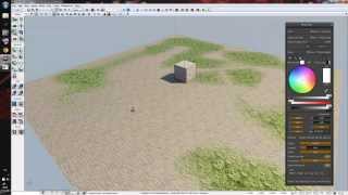 UDK-Tutorial 5.2 Materialien zum Pinseln