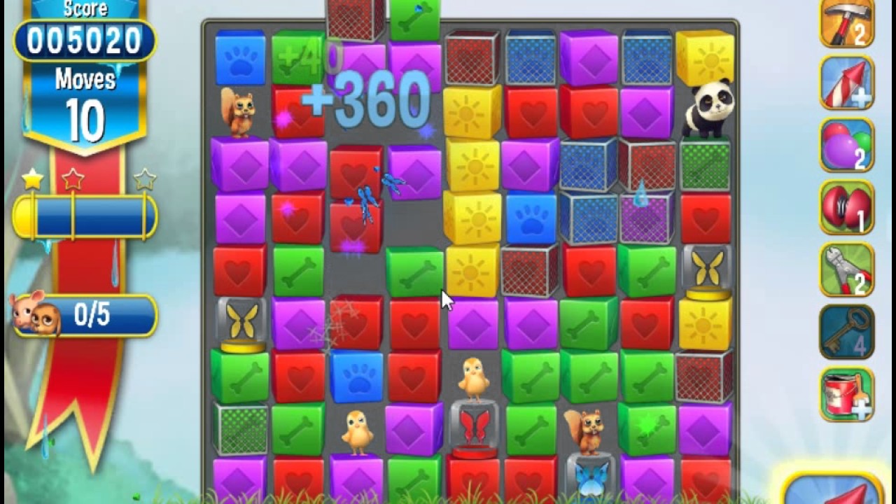 Pet Rescue Saga, Pet Island, 5th July 2017, level 4 😈 ►TOBIAS DEAMON◄