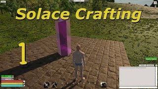 Solace Crafting [Early Access] (Gameplay) - EP 1 - Beginnings