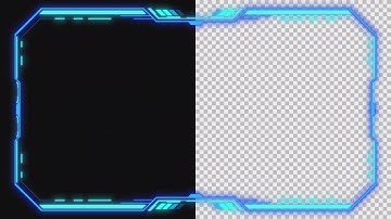 HUD Frame Stock Motion Graphics