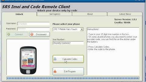 SRS: Unlock ZTE by Code (Vairy touch, and more) Simlock Removal by code