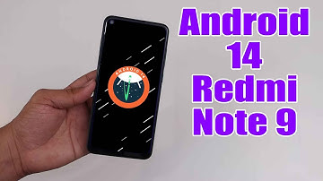 Install Android 14 on Redmi Note 9 (AOSP Rom) - How to Guide!