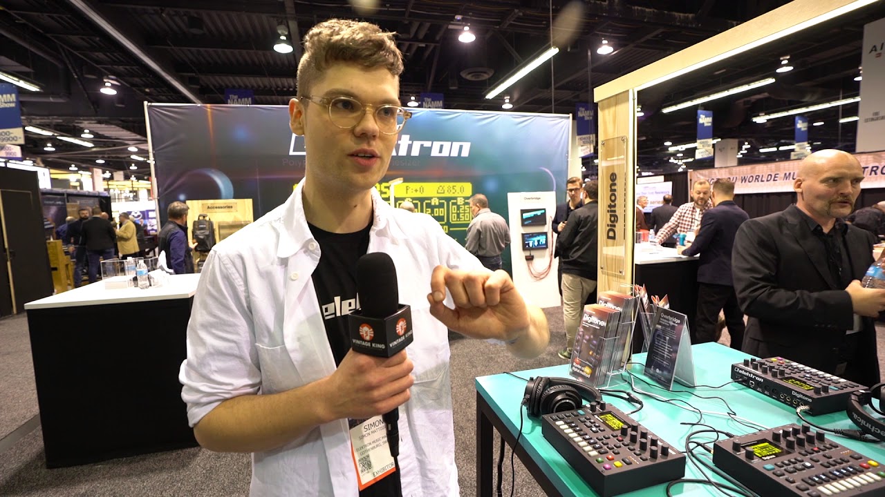 Elektron Digitone Winter NAMM 2018 Vintage King YouTube
