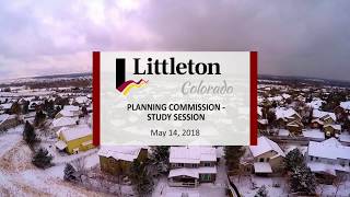 Planning Commission Study Session - 5/14/2018
