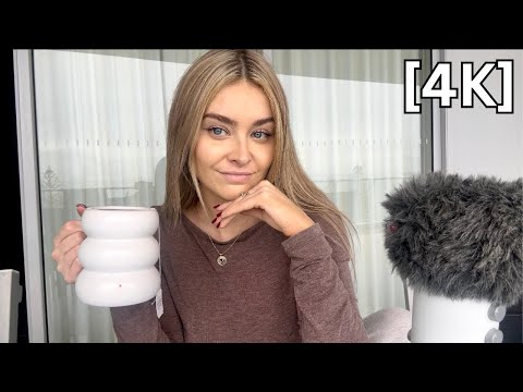 [4K] 30+ Minute Morning ASMR | Have Coffee With Me! ☀️☕️